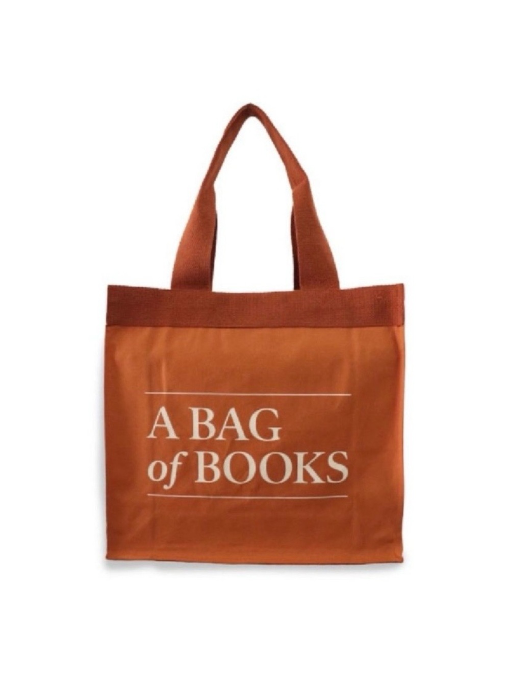 New Barnes & Noble A Bag of Books 100% organic cotton canvas tote bag